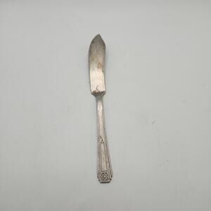 WM Rogers Terrace 1932 Silverplate Master Butter Knife 6 7/8" Intl Silver Vtg
